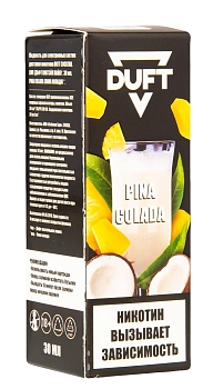 Жидкость для ЭСДН DUFT SALT COCKTAILS "Pina Colada / Коктейль Пина колада" 30мл 20мг.