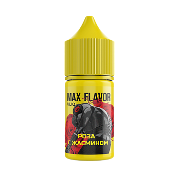 Жидкость для ЭСДН MAX Flavor "Роза с Жасмином" 27мл 0мг.
